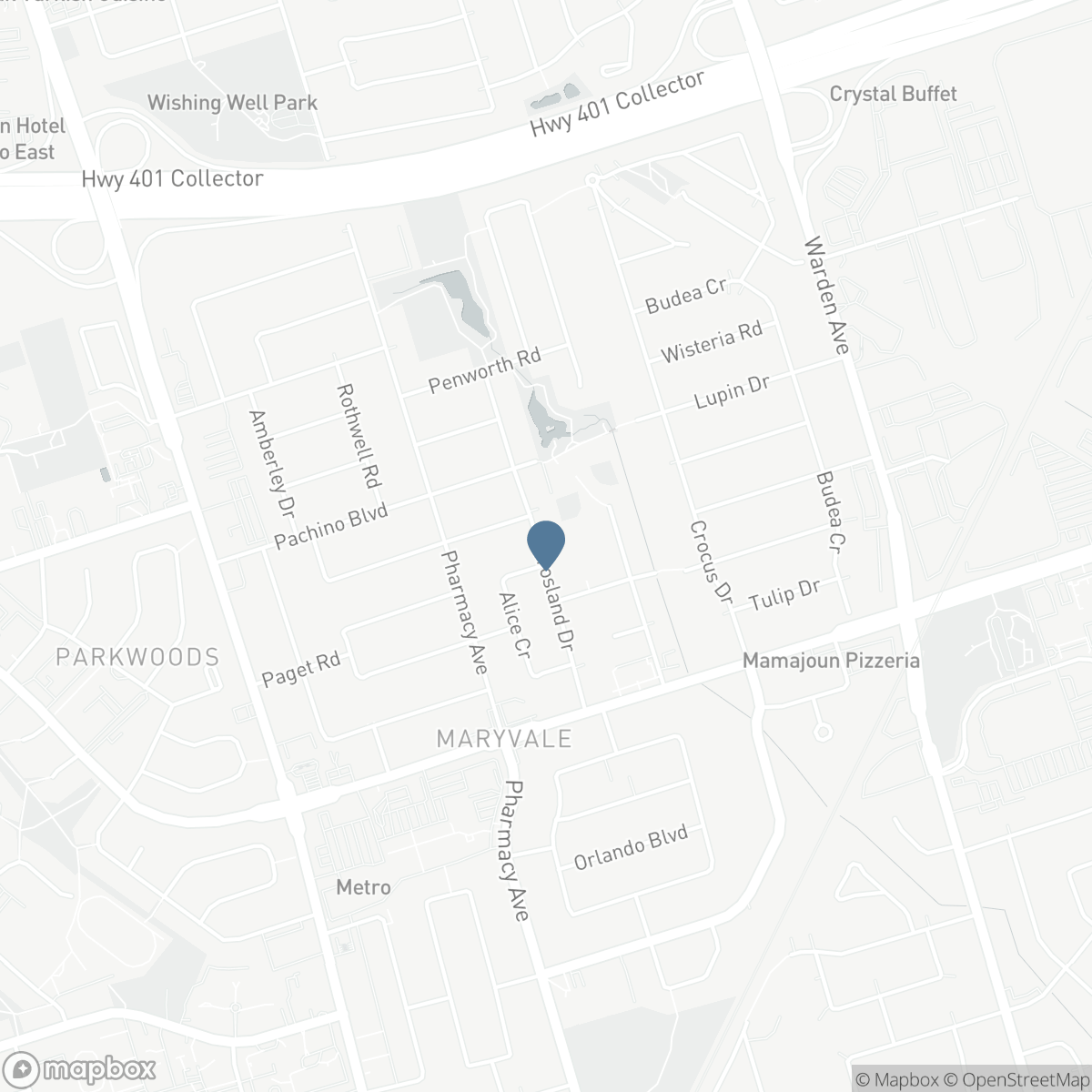 47 CROSLAND DRIVE, Toronto, Ontario M1R 4M9
